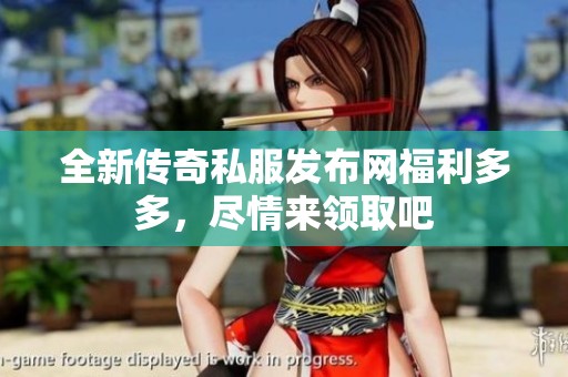 全新传奇私服发布网福利多多，尽情来领取吧