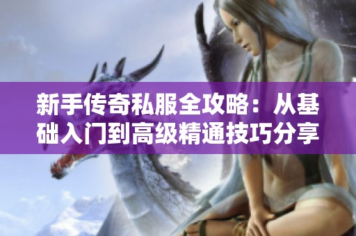 新手传奇私服全攻略：从基础入门到高级精通技巧分享