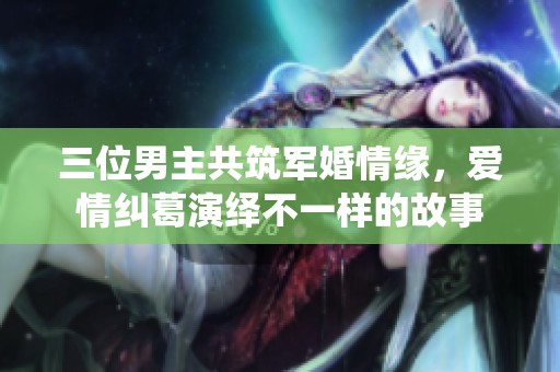 三位男主共筑军婚情缘，爱情纠葛演绎不一样的故事