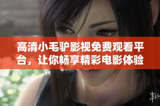 高清小毛驴影视免费观看平台，让你畅享精彩电影体验