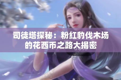 司徒塔探秘：粉红豹伐木场的花西币之路大揭密