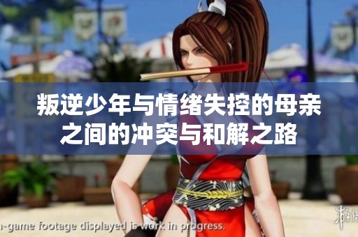 叛逆少年与情绪失控的母亲之间的冲突与和解之路