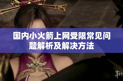国内小火箭上网受限常见问题解析及解决方法