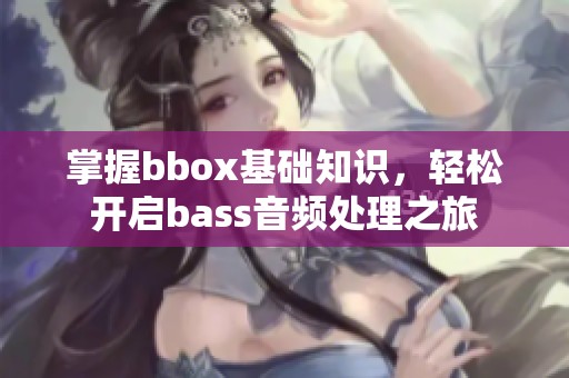 掌握bbox基础知识，轻松开启bass音频处理之旅