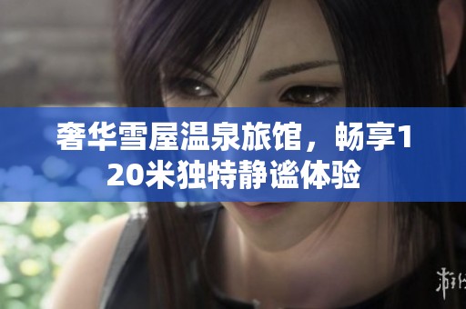 奢华雪屋温泉旅馆，畅享120米独特静谧体验