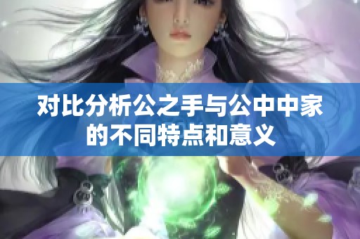 对比分析公之手与公中中家的不同特点和意义