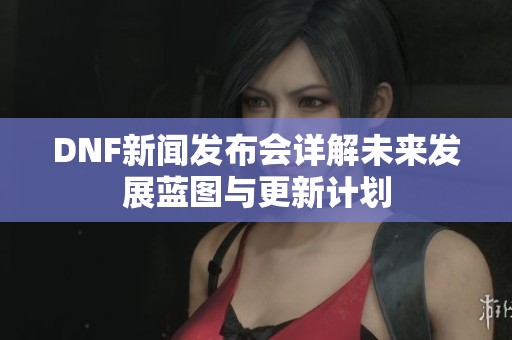 DNF新闻发布会详解未来发展蓝图与更新计划