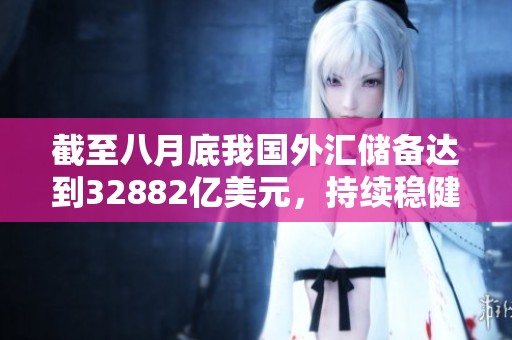截至八月底我国外汇储备达到32882亿美元，持续稳健增长