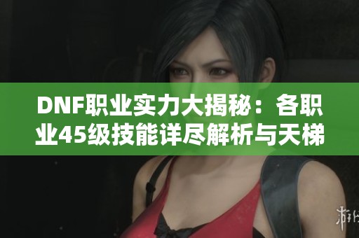 DNF职业实力大揭秘：各职业45级技能详尽解析与天梯排名分析