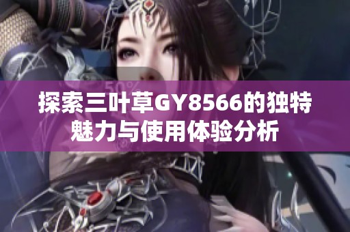 探索三叶草GY8566的独特魅力与使用体验分析