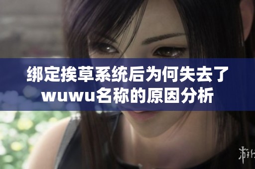 绑定挨草系统后为何失去了wuwu名称的原因分析
