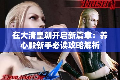 在大清皇朝开启新篇章：养心殿新手必读攻略解析