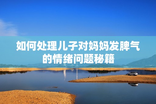 如何处理儿子对妈妈发脾气的情绪问题秘籍