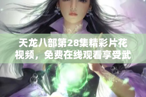 天龙八部第28集精彩片花视频，免费在线观看享受武侠精彩世界