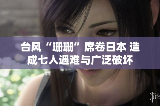 台风“珊珊”席卷日本 造成七人遇难与广泛破坏