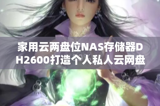 家用云两盘位NAS存储器DH2600打造个人私人云网盘