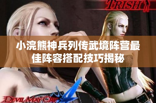 小浣熊神兵列传武境阵营最佳阵容搭配技巧揭秘